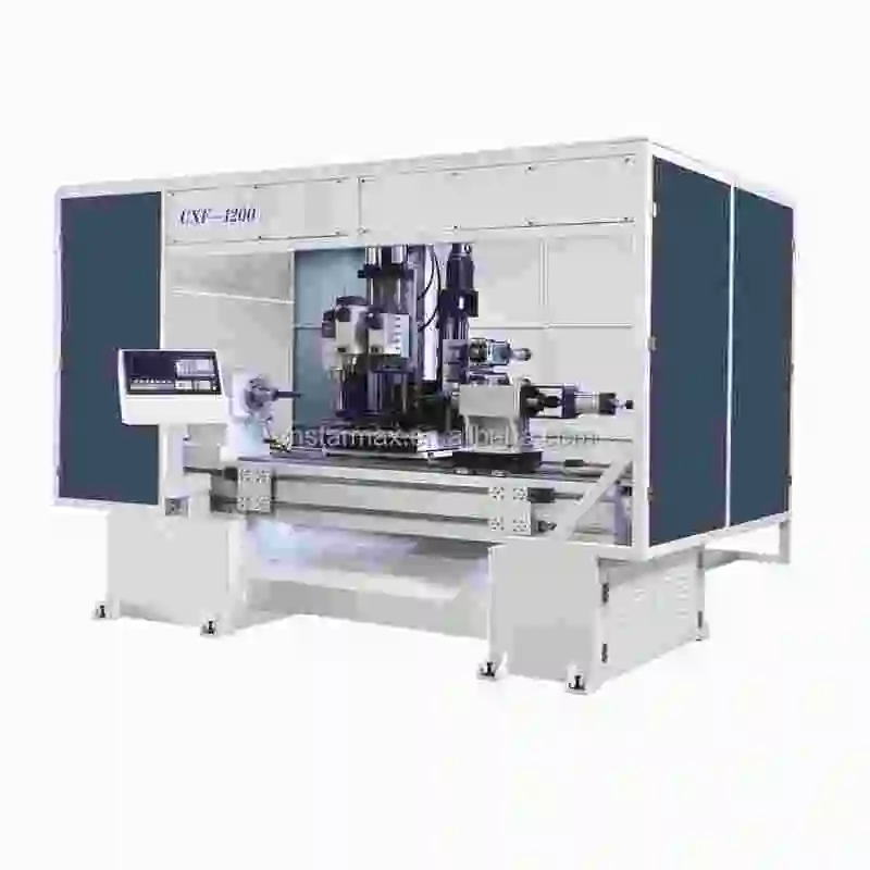 Easy Operate Wood Turning Milling Center for Chair Legs Production Core Motor Component Automatic CNC Lathe Woodworking Machine