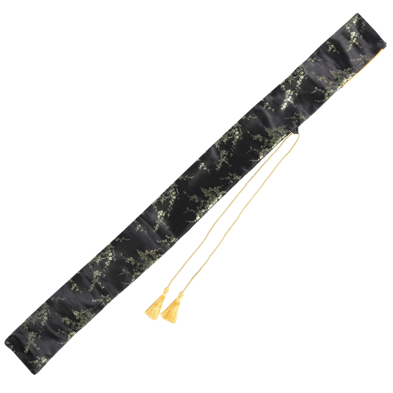 

Swords Silk Pouch Bag Tote Bags Carrying with Tassel The Storage Vintage Tai-Chi Shoulder