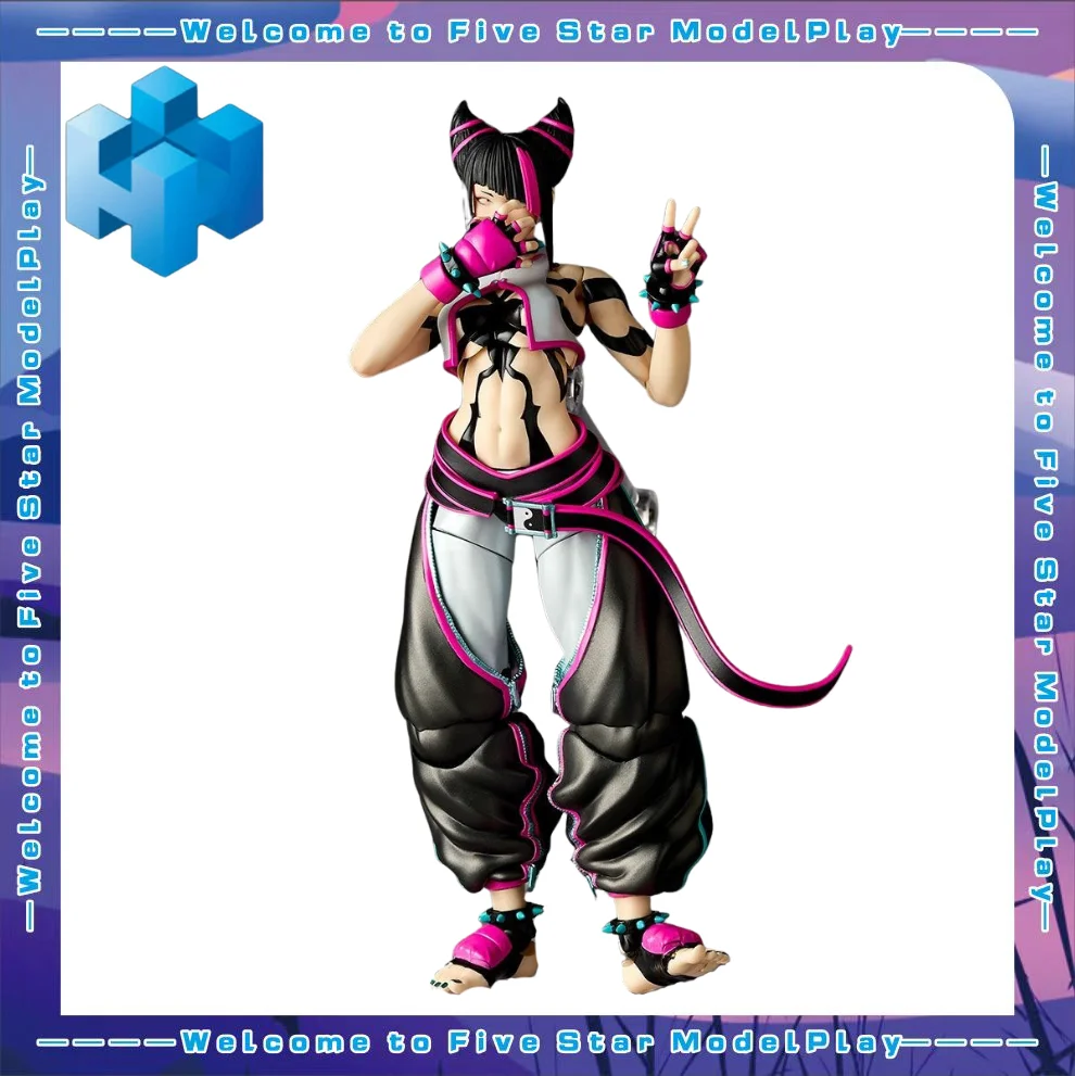 

【FS】KAIYODO Street Fighter 6 Juri Han Figure Model Gifts