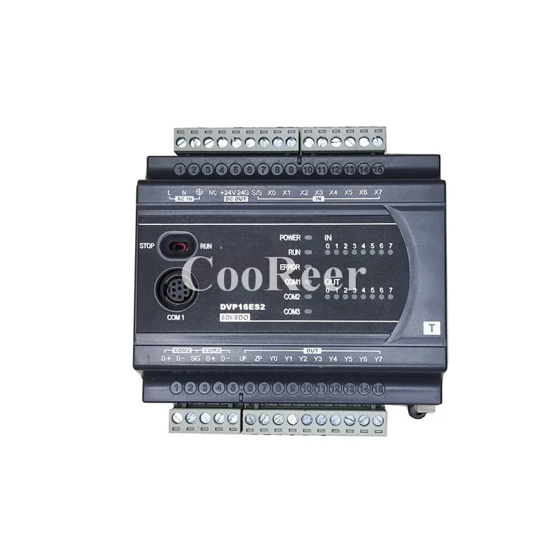 DVP-ES2 Series Analog IO Module DVP16ES200T DVP16ES200R DVP24ES200T DVP24ES200R Brand New