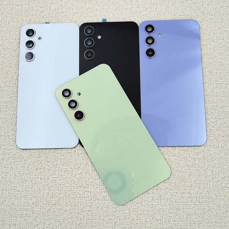 Vidrio Trasero Original para Samsung Galaxy A54 A 54 5G A546U Cubierta de Batería Carcasa Trasera Panel de Reparación y Marco de Lente de Cámara 2
