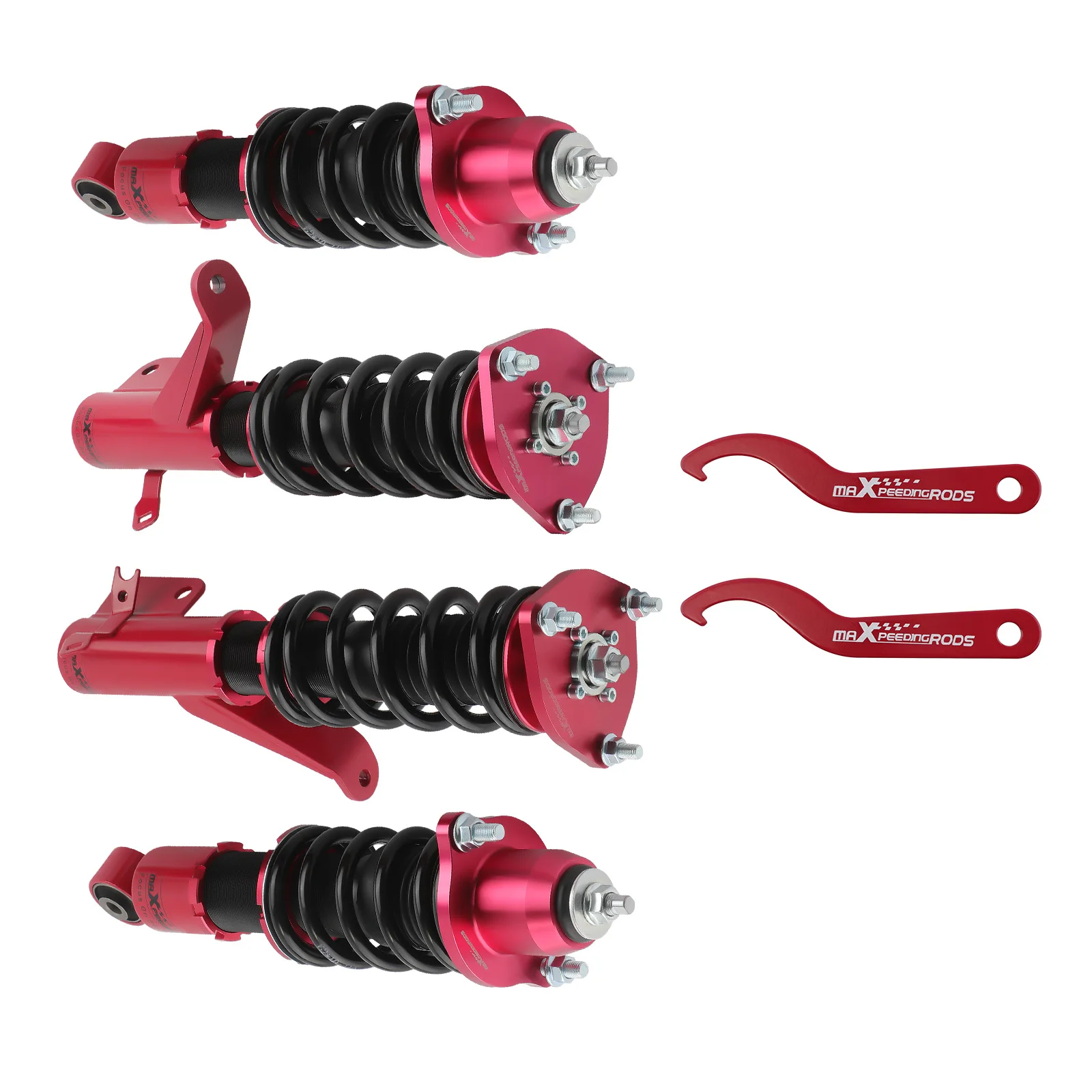 Coilovers 24 Level Damper Kit For Honda civic VII DX/EX/GX/HX/LX/Si Sedan (ES, ET) 2001-2005 Spring Coilover Suspension