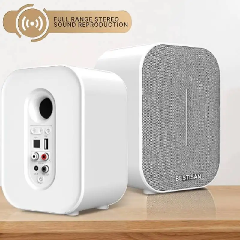 

High Fidelity High Resolution Surround Sound Computer Audio Home Theater HI-FI High-power Bluetooth Speakers with Remote Control