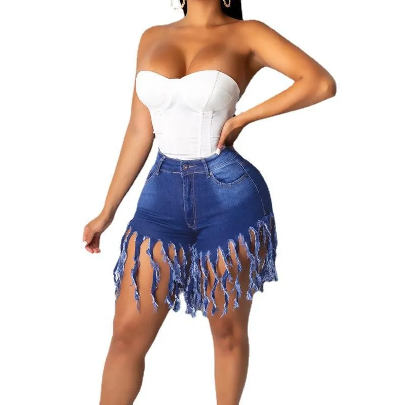 

Women Y2K Summer Shorts Casual Cotton Denim Shorts Mid Waist Fringe Hem Jean Shorts High Waist Distressed Detail Short Pants