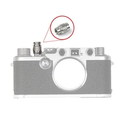 Side Axis Camera Optical LTM feel Camera Shutter Height Increase Button For Leica iii/iiia/iiig/iiif Thread Mount