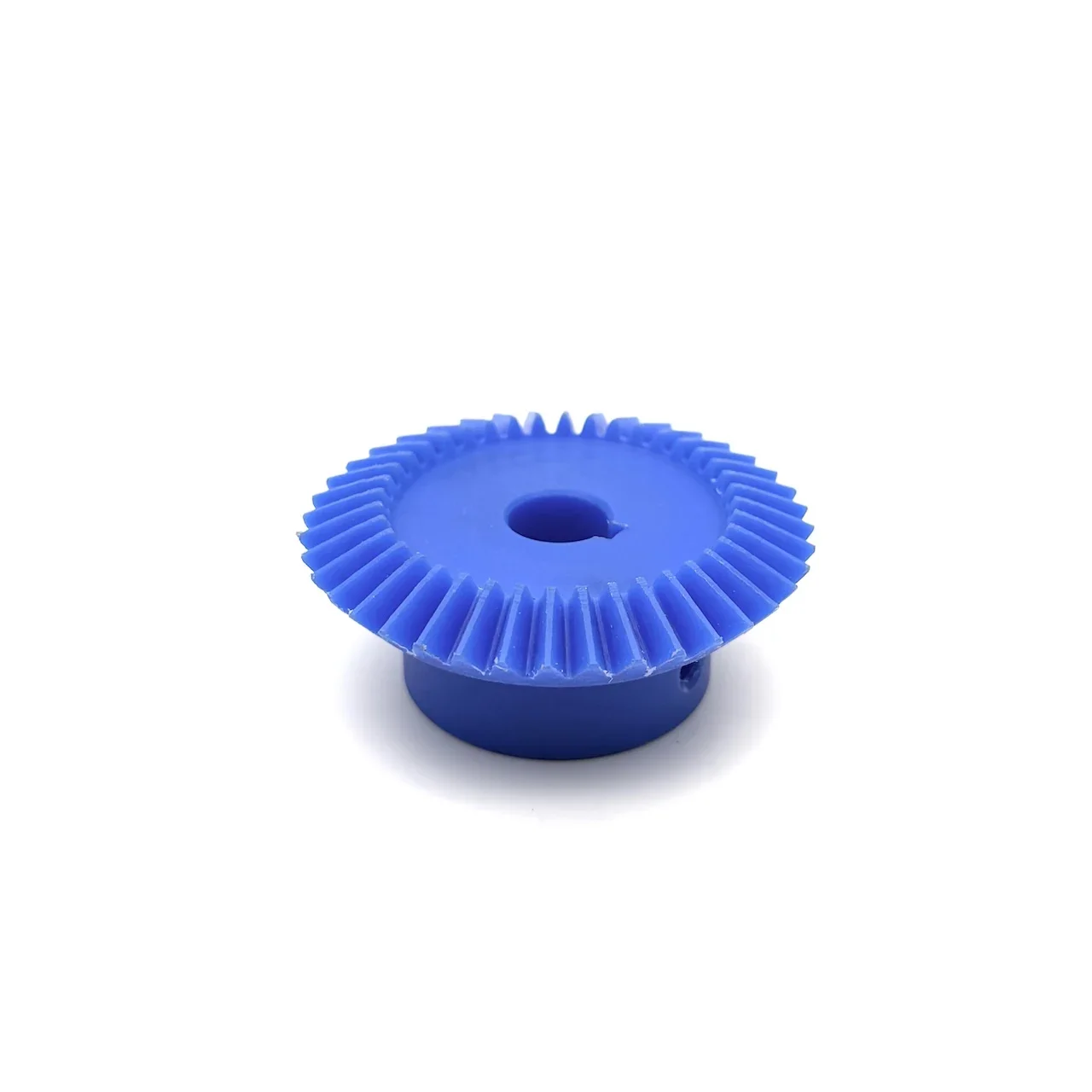 1:1 Nylon Bevel Gear 1.5M 16/20/25/30 90-Degree Plastic Equal Diameter Bevel Gear BLUE Keyway HOLE