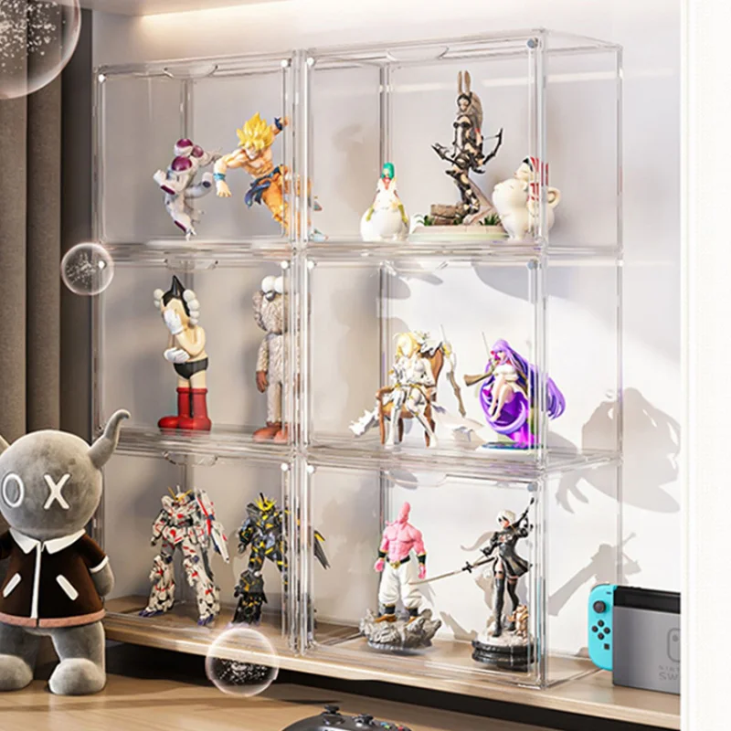 مخصص. ألعاب مستطيلة عالية أرقام خزانة عرض زجاجية خزانة عرض نموذج خزانة عرض #5