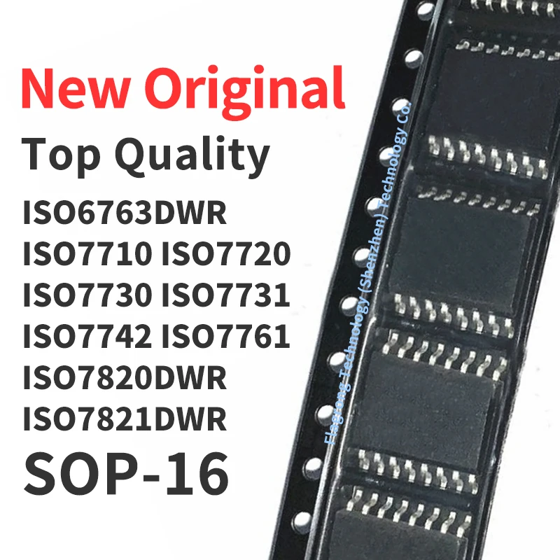 

(1 Piece) ISO6763DWR ISO7710 ISO7720 ISO7730 ISO7731 ISO7742 ISO7761 ISO7820 ISO7821 DWR SOP-16 New Original Chip