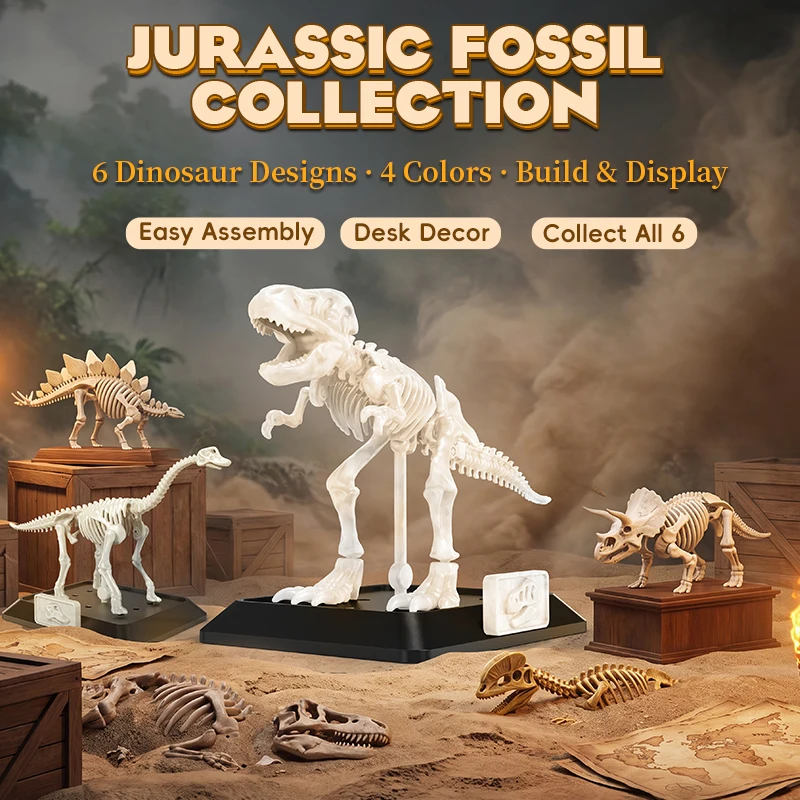 Symulacja Skamieniałości Dinoz – Model Kit Dinosaur recenzja i cena