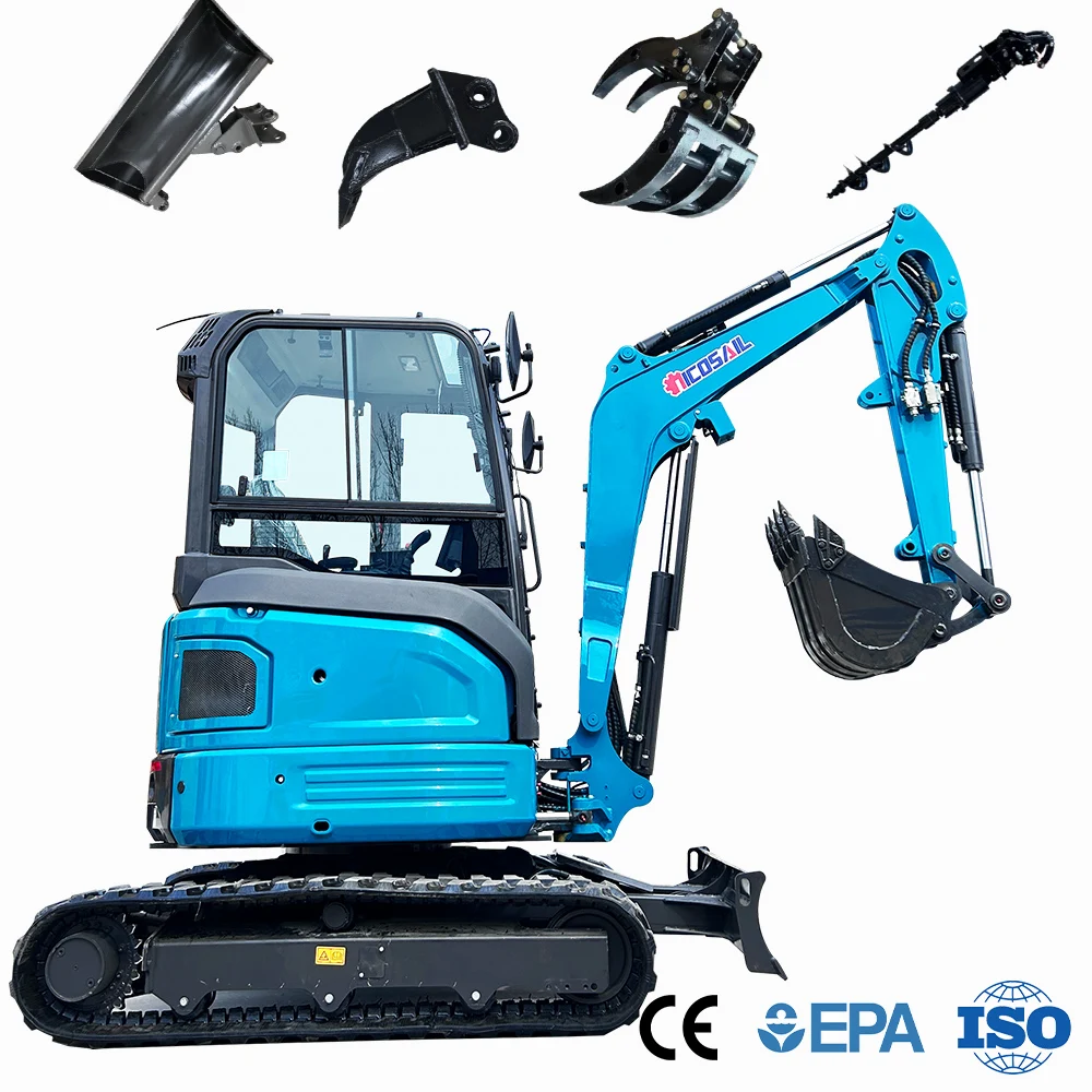 

3 Ton Crawler Digger CE Approved Euro 5 Multifunctional Durable Performance for Agricultural Landscaping