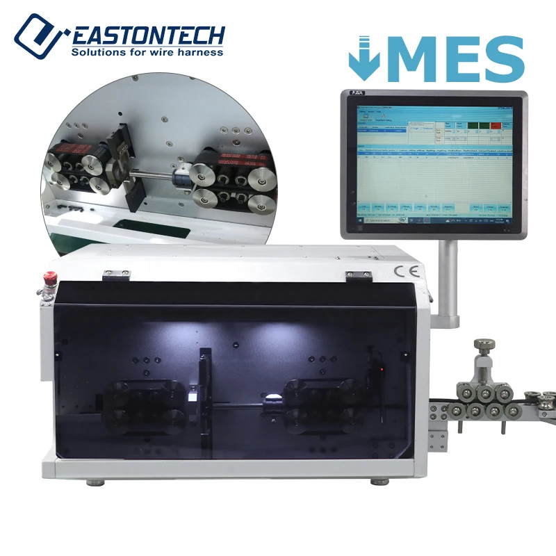 EW-05F+S Multi-Core Sheathed Wire Stripping Cutting Multicore Conductor Cable Cutting Machine with computer system