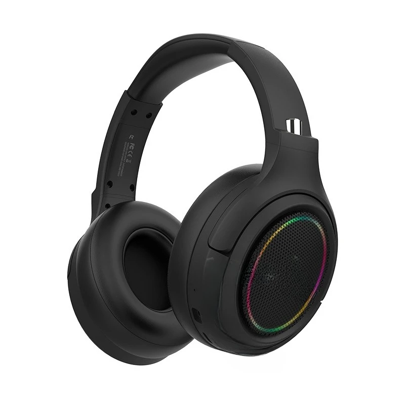 

Wireless Bluetooth Headset 2.4G Low Latency Gaming Headset with RGB Light Pink