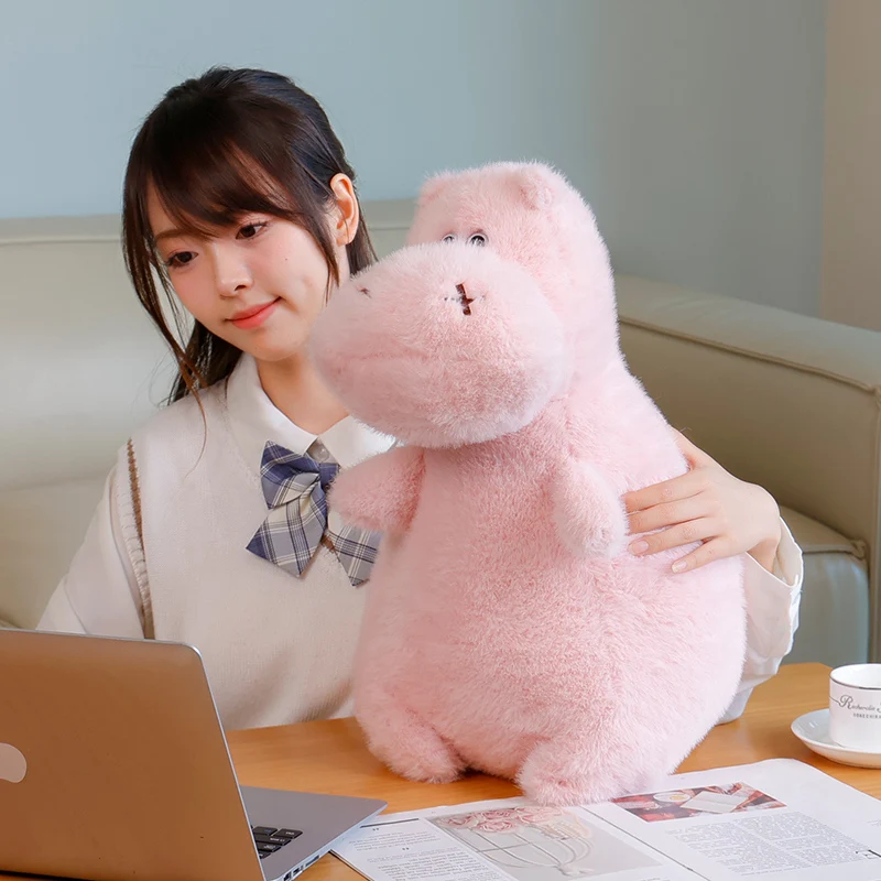 35/50/70cm Kawaii Cartoon Fat Animal peluche bambola cuscino ippopotamo Marmot orso polare cane peluche regalo Super morbido per ragazzi e ragazze