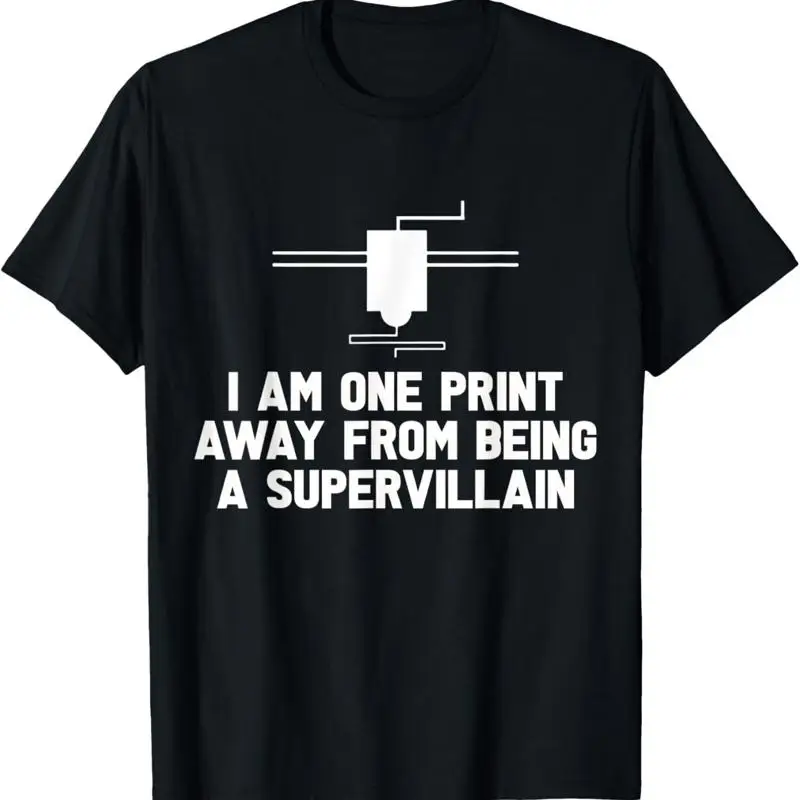 3D Printer T Shirt Men