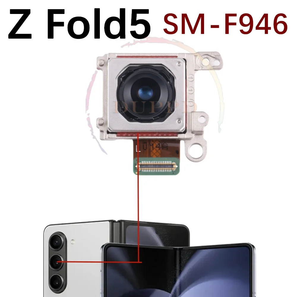 Full Set Front Rear Camera Flex Cable For Samsung Galaxy Z Fold5 Fold 5 F946B F946U F946N Wide Main Back Facing Camera
