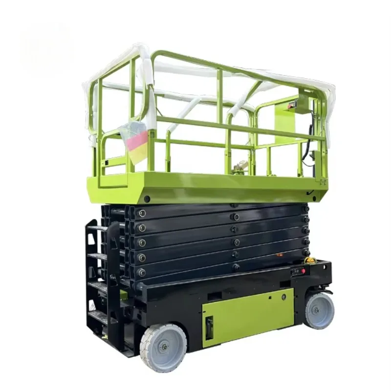 

High Quality Manlift Lifting Platform Self Propelled Scissors Lift Platform 300Kg 220V Electric Scissor Lift Platform for France