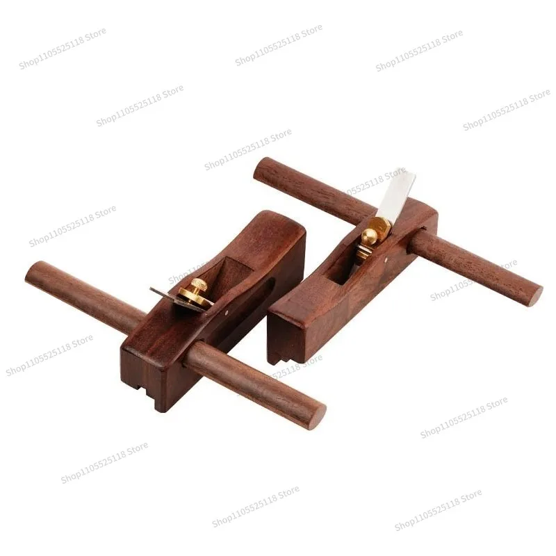 For  Square Concave and Convex, Single Line, Puzzle Planer, Ebony Material, with Handle Woodworking Planer