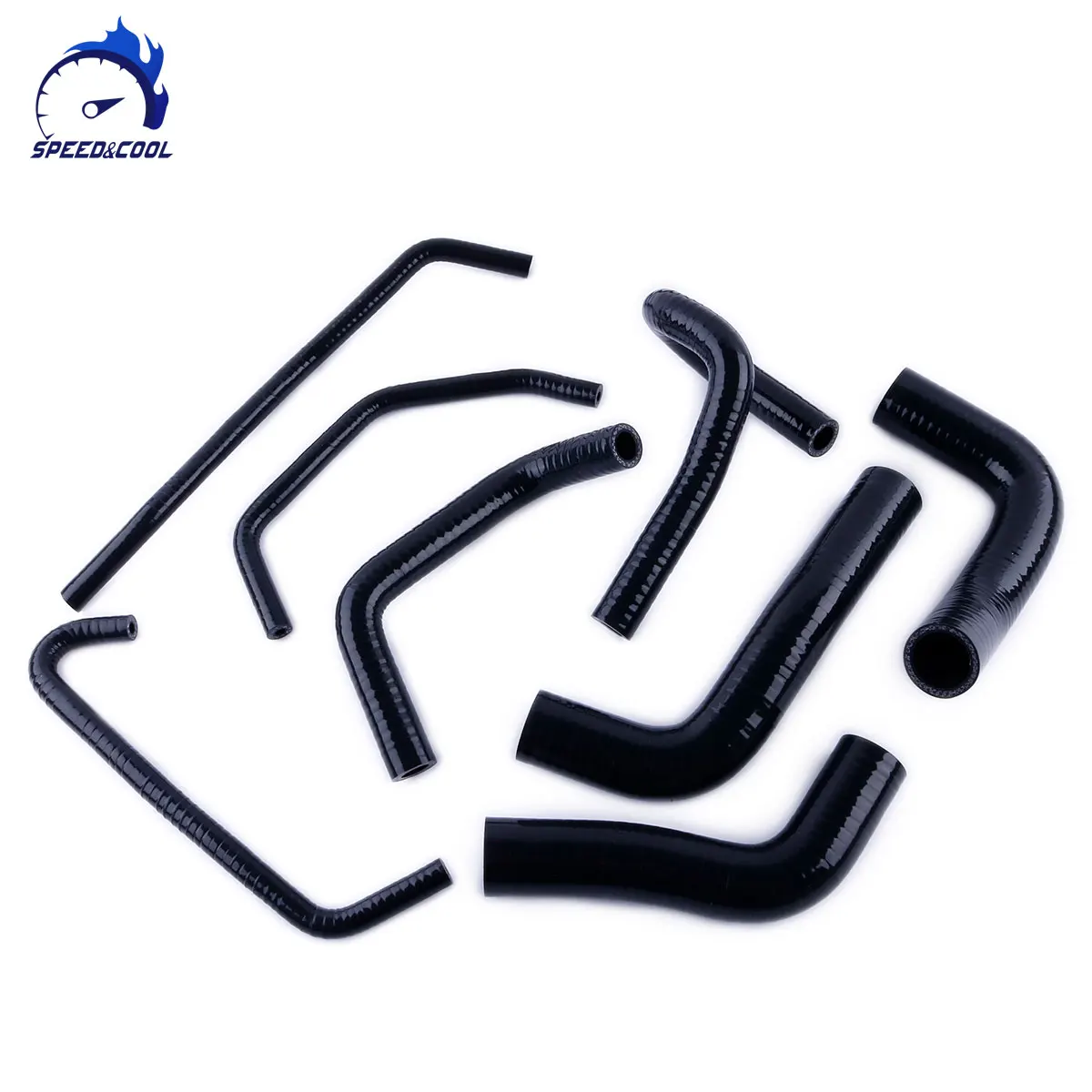 

SPEED&COOL For 1994-1997 Mazda Miata MX5 MX-5 1.8L Silicone Radiator Coolant Heater Hose Kit