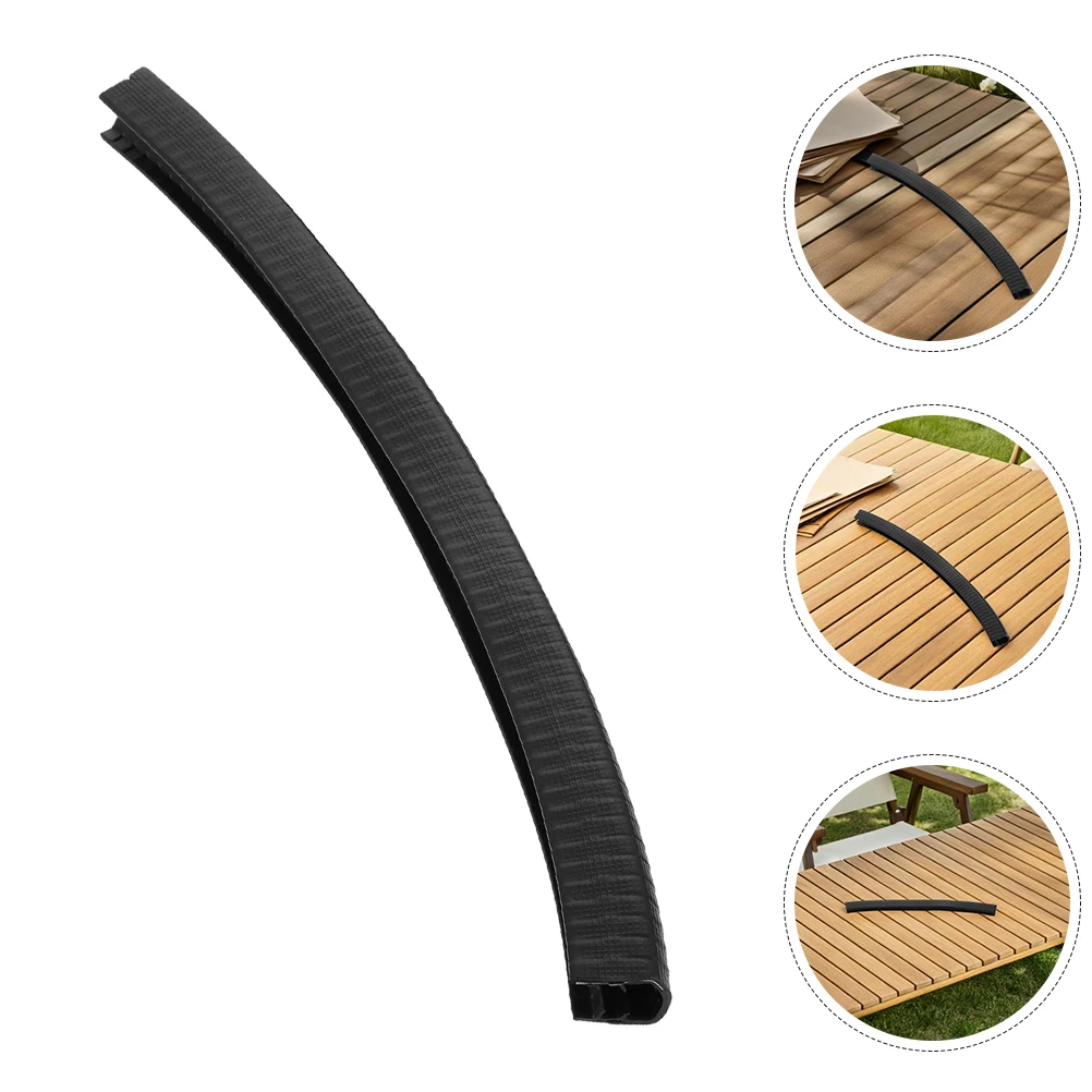 

4pcs Skateboard Deck Guards Black Silicone Edge Protectors Scooter Collision Strips Anti Crash Rubber Protectors Deck