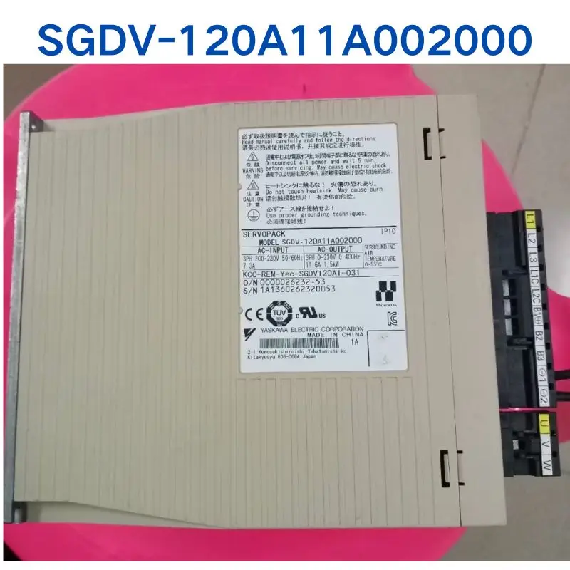

Second-hand test OK for YASKAWA Driver SGDV-120A11A002000