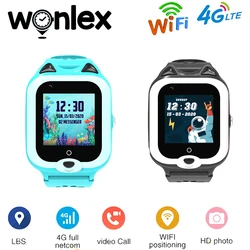 Wonlex Smart Watch Baby GPS +WIFI +LBS Positioning Tracker 4G Video Camera Voice Chat KT22 GEO Location Children SmartWatches