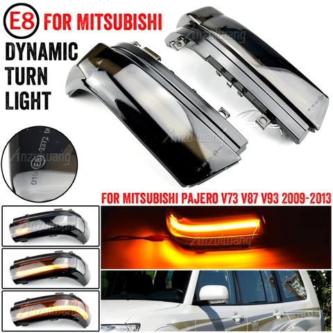 2 шт., Светодиодные поворотники для Mitsubishi Pajero V73 V77 V93 V97 2006-2019