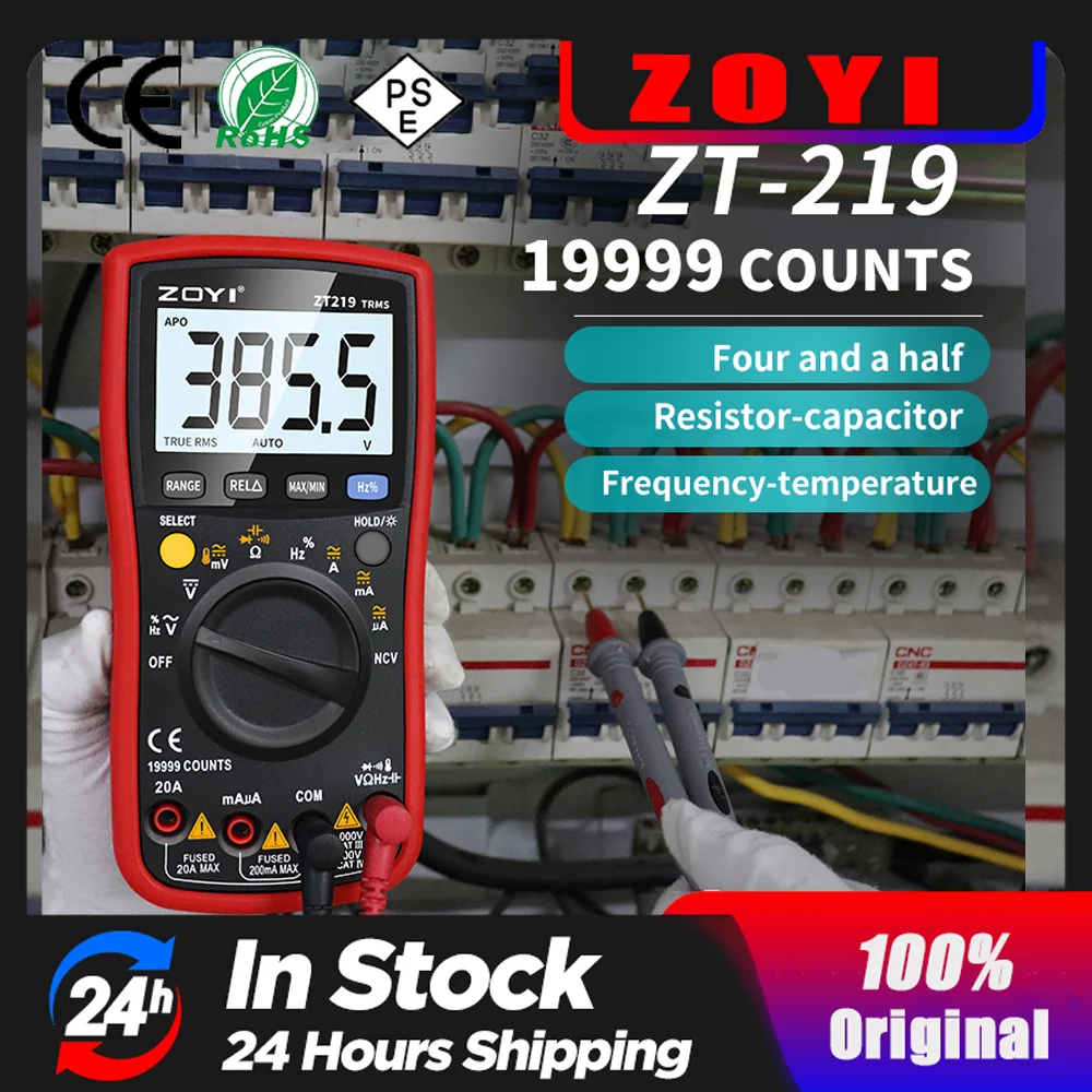 Zoyi ZT219 Digital …