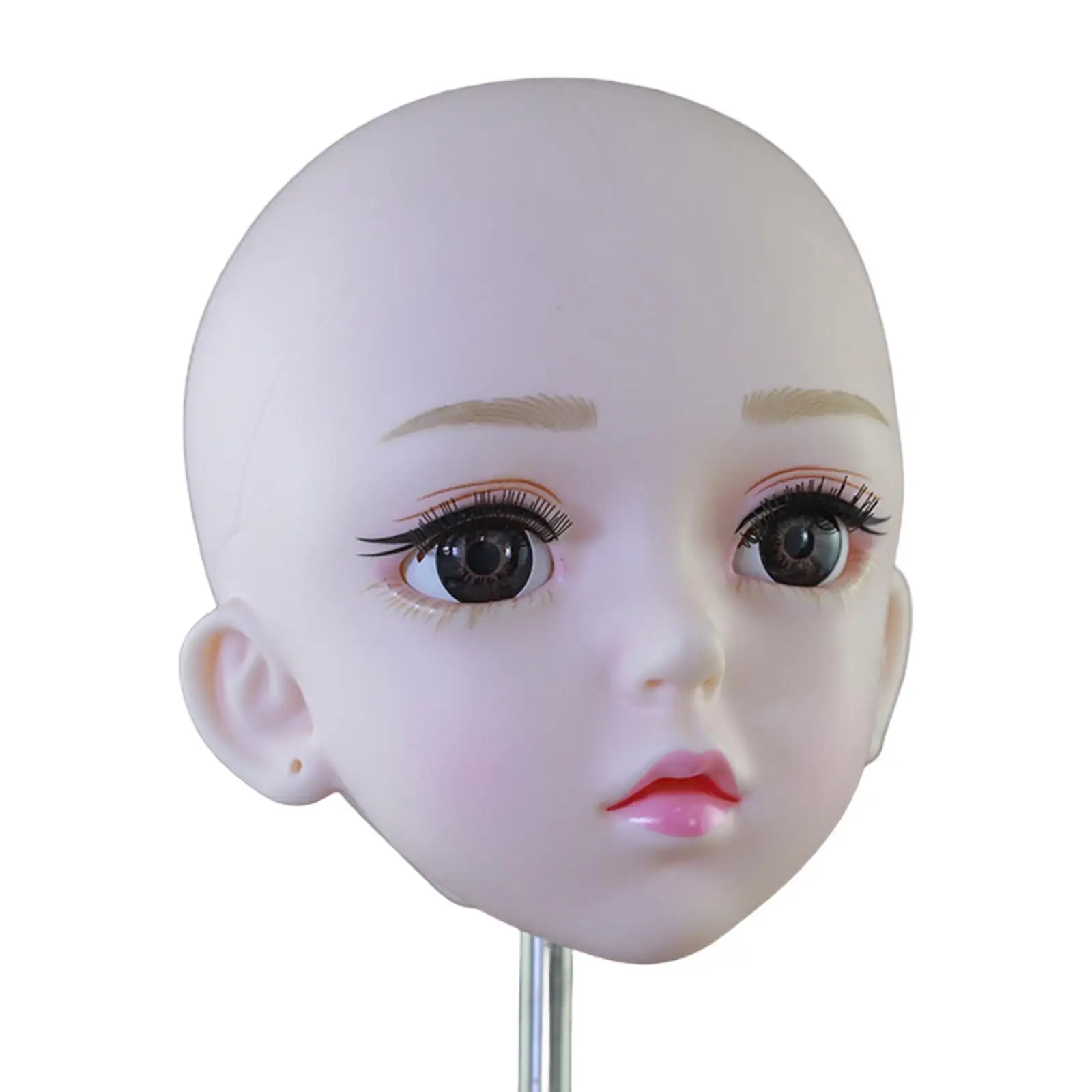 BJD Male Doll Head Blank Figure DIY Crafts Doll Making Supplies Practice Makeup Toy for Toy Doll DIY Practice Makeup Doll Making