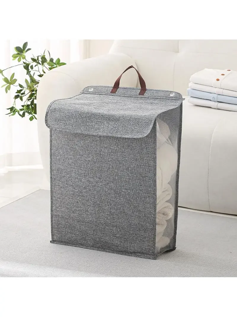 Waterproof Moisture Proof Wall Mounted Dirty Laundry Basket Large Size Stacking Home Bathroom Laundry Basket Dirty Clothes St...