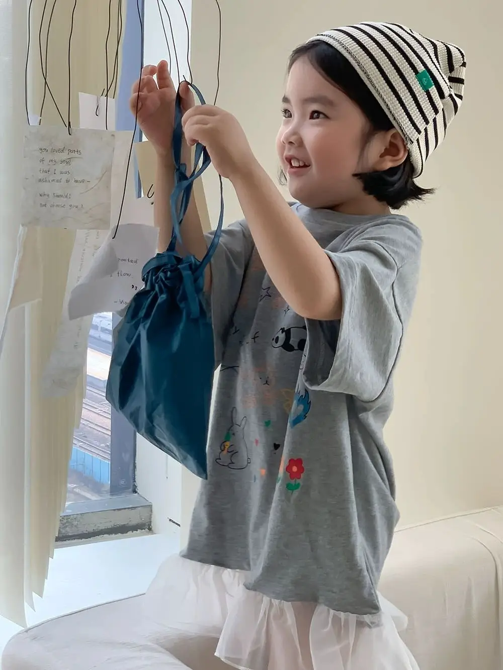 

Girls' dress 2025 autumn stylish new children's patchwork mesh dress baby temperament solid color shirt dress