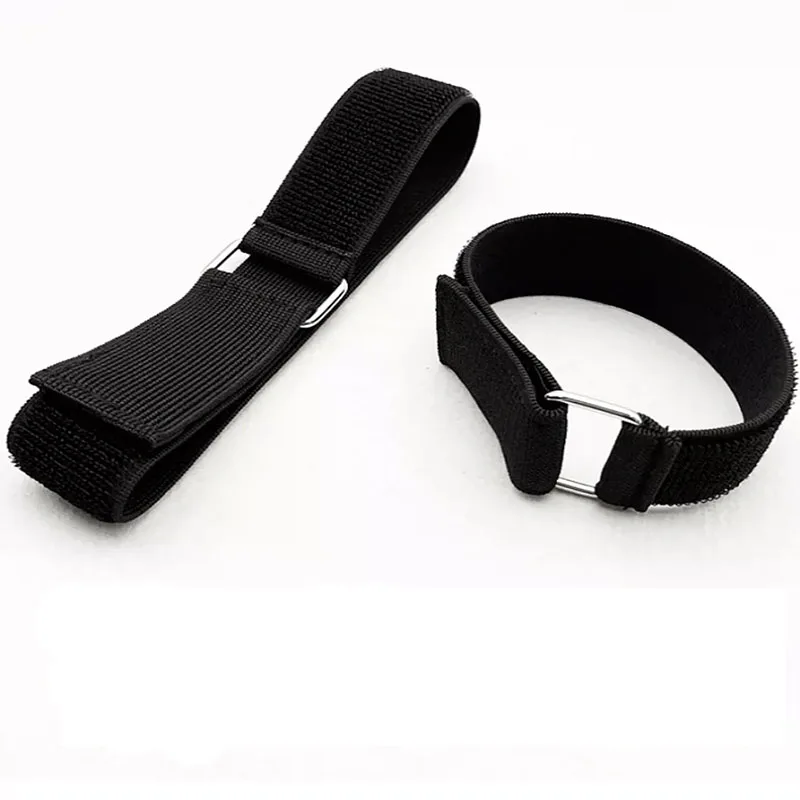 Iron buckle Elastic elastic strap Self-adhesive fastening Strap Sports strap Wrist adjustment Elastic Hook and loop strap