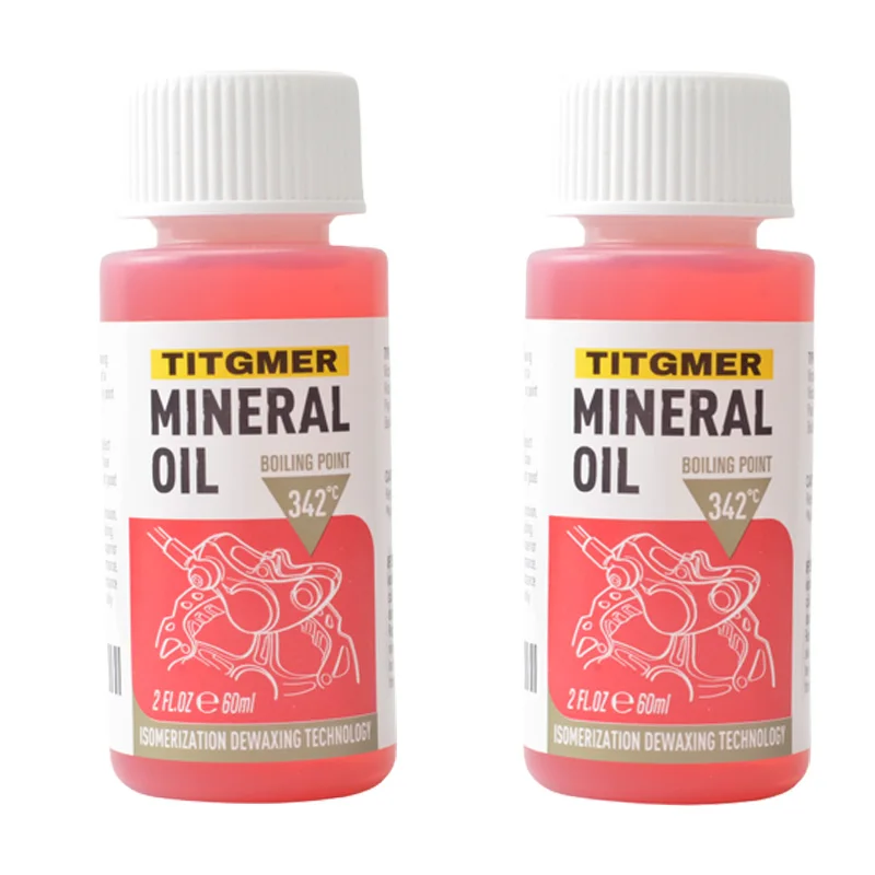 1/2/3/4/5/6 Pc 60 Ml Fiets Rem Minerale olie Systeem Vloeistof Fietsen Mountainbikes Hydraulische Schijfrem Olie Vloeistof