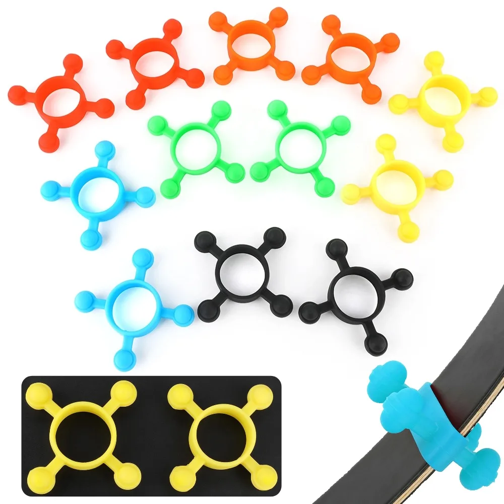 

1 Pair Soft Silicone Recurve Bow Limbs Stabilizers Absorption Multi-color Absorber for Archery Recurve Longbow Bow Quiet Shots