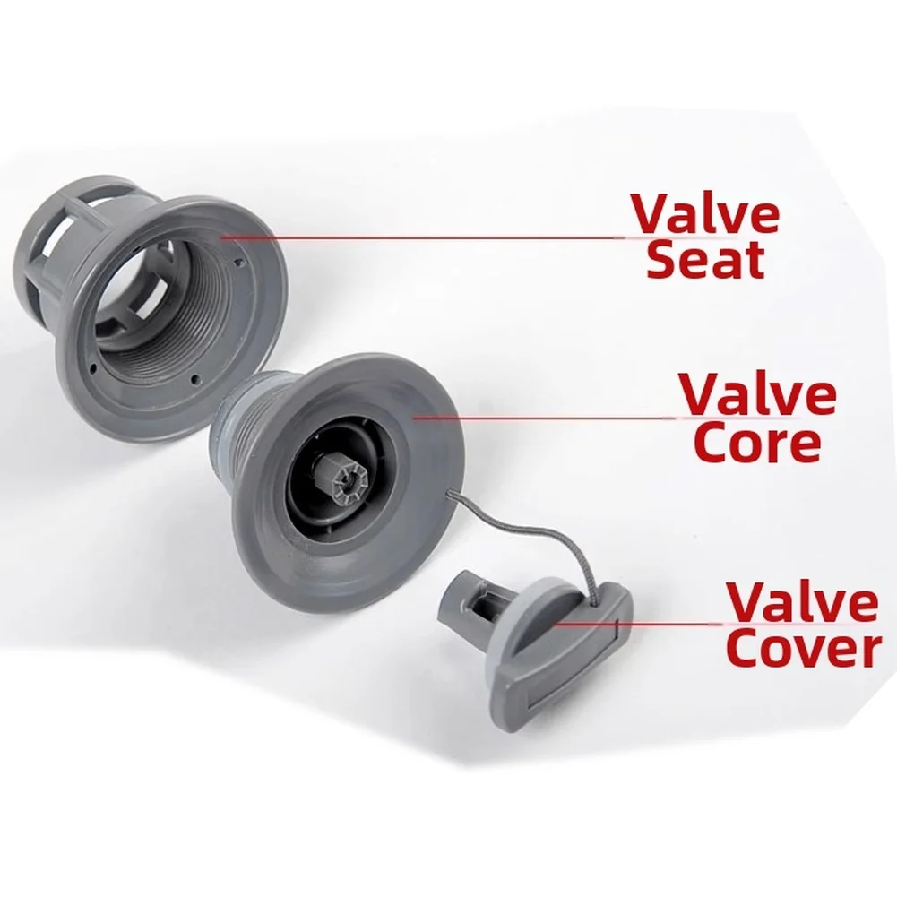 1Pc Rotary 8-Teeth Air Valve Compatible With Inflatable Boats Kayaks And SUP-Boards Plastic Leak-Proof Design Boat Accessories