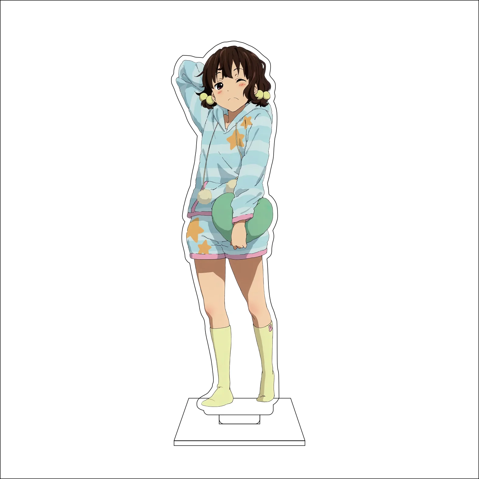 16CM Anime K-ON！Cosplay Acrylic Figure Stand Plate Kotobuki Tsumugi Tainaka Ritsu Akiyama Mio Hirasawa Yui Ornaments Gifts view 4