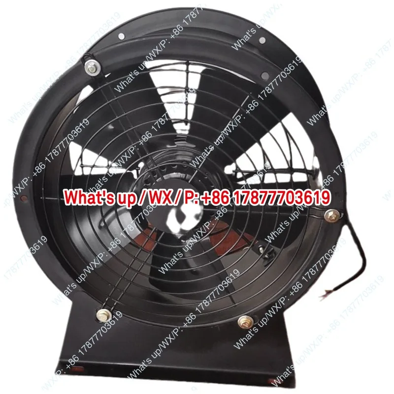 External rotor axial flow duct fan YWF4E-600 fixed ventilation fan, oil fume exhaust and dust extraction fan