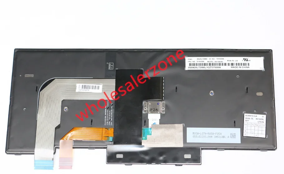 New US Keyboard For IBM Thinkpad A475 A485 T470 T480 series (can't fit T470p T470s T480p T480s) 01AX446 SG-85600-XUA laptop