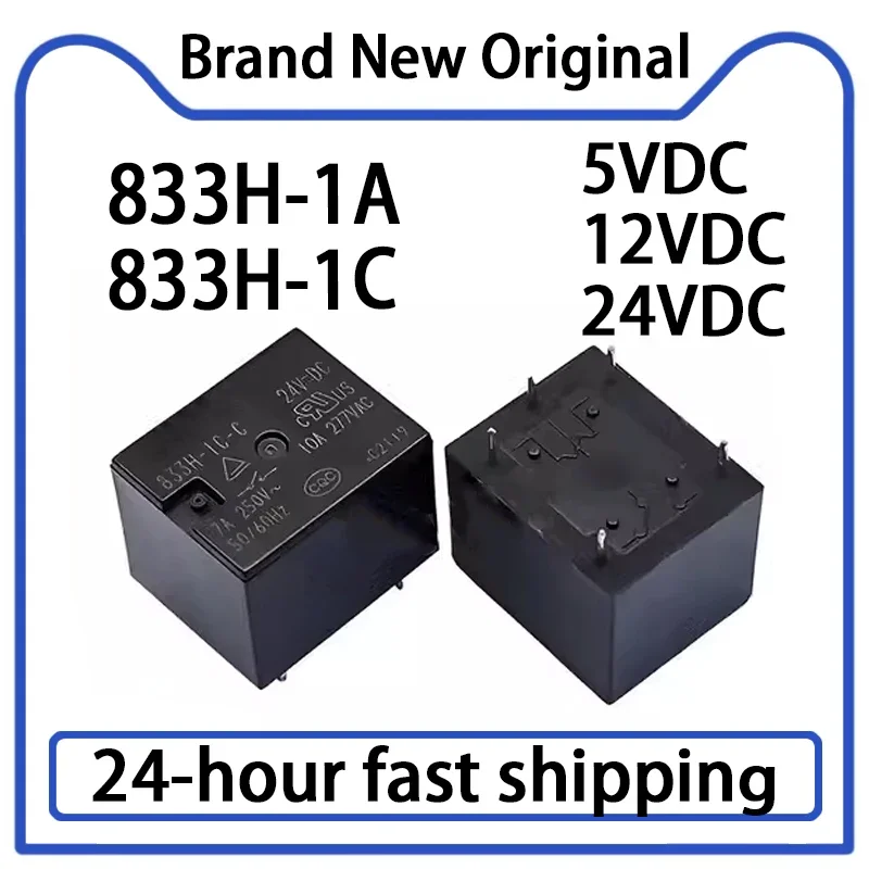1-шт-833h-1a-c-12vdc-833h-1a-f-c-833h-1c-c-833h-1a-1c-f-c-5-В-постоянного-тока-12-В-постоянного-тока-24-В-постоянного-тока-10-А-4-контактное-5-контактное-оригинальное-реле-на-складе
