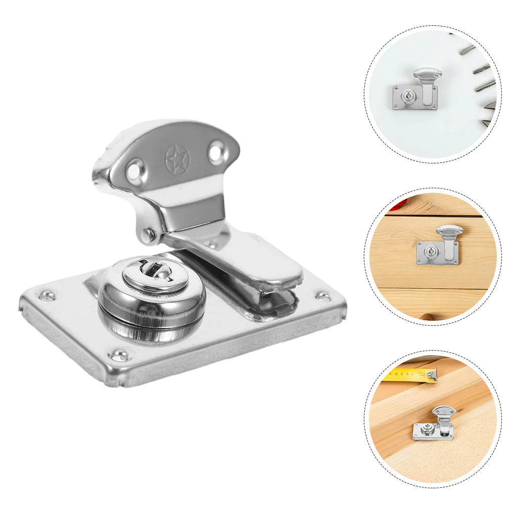 

4pcs Retro Iron Hasps Toggle Security For Jewelry Wooden Chest Toolbox Latch Small Metal Latches