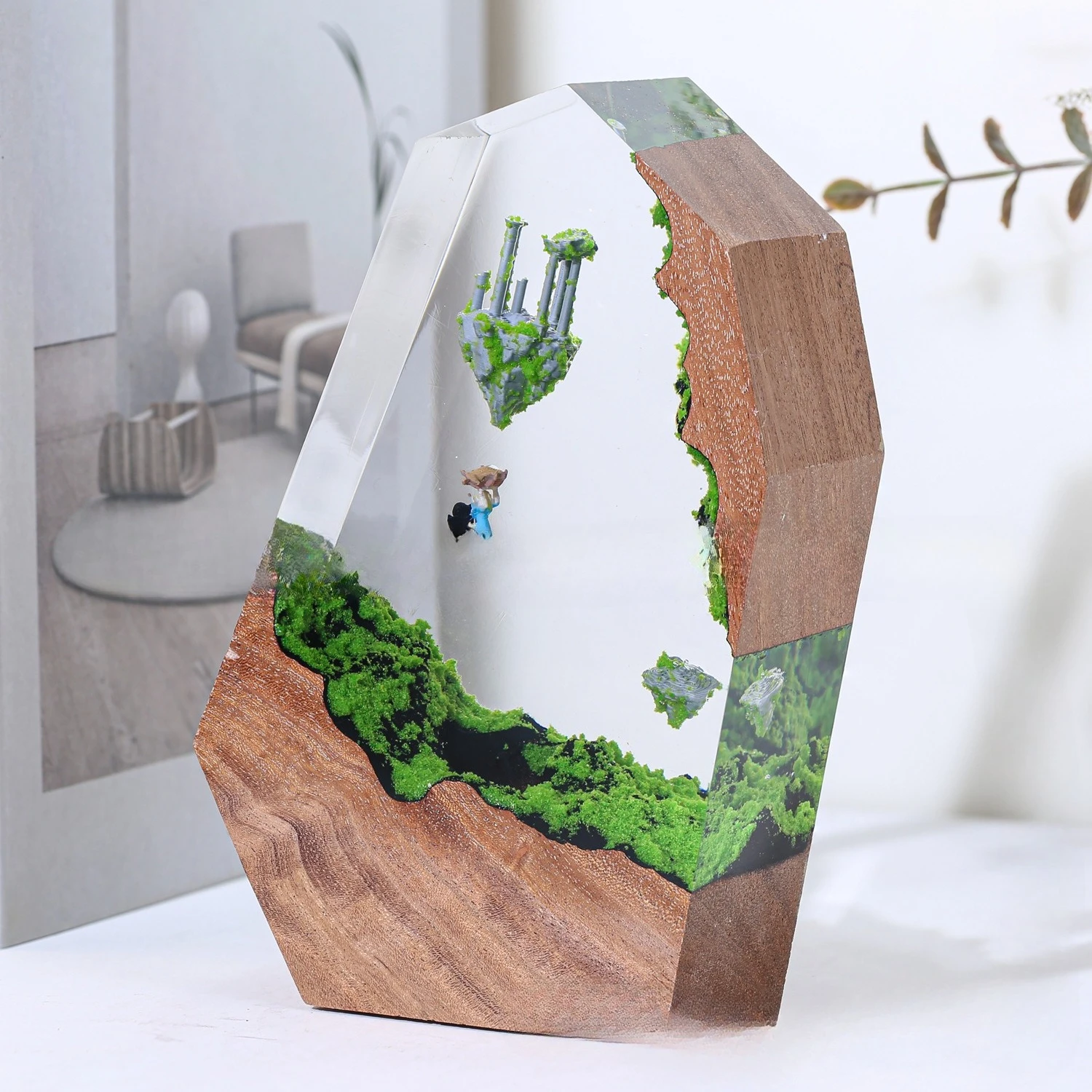 Epoxy resin lamp resin lamp home decoration