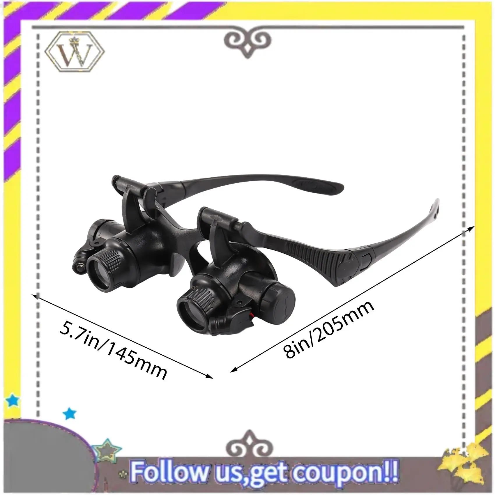 

New Watch Tools Watch Repair Tool Kit Head Wearing Magnifying Glass With Led Lights 10X 15X 20X 25X Loupe Watch Repair Magnifier