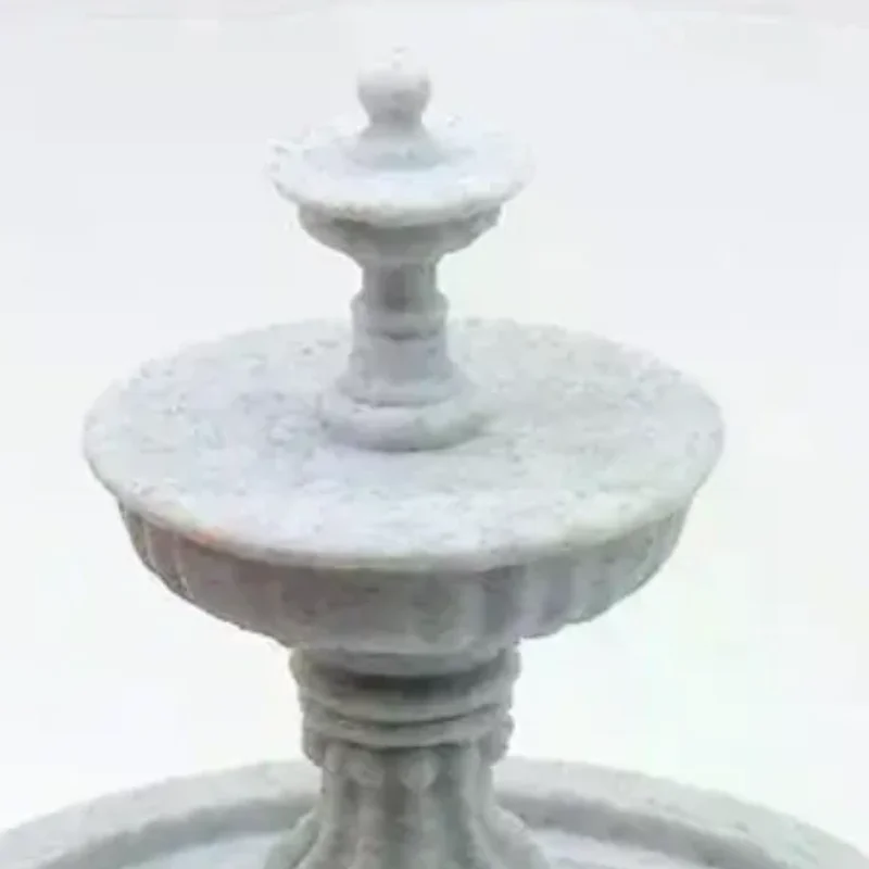 1 Piece European Outdoor Dollhouse Fountain Decor Circulating Water Villa Garden Courtyard Landscaping Flowing Water Ornament