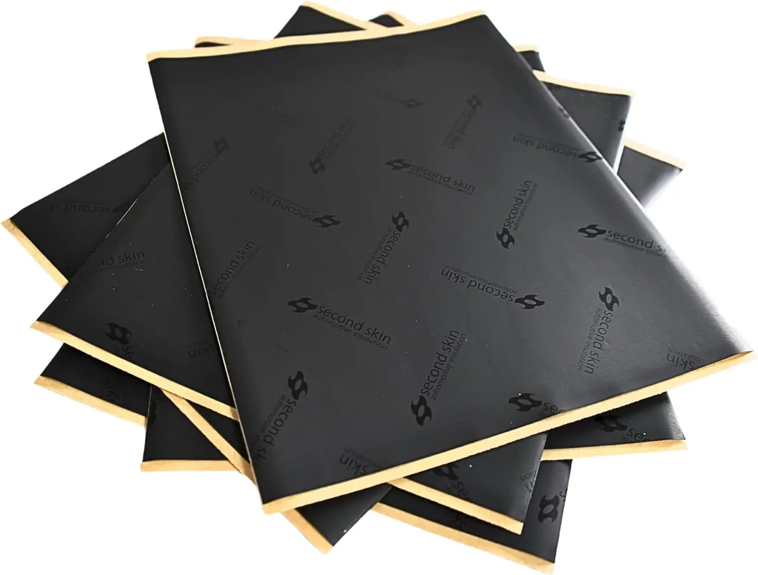 

2mm Butyl Rubber Sound Deadening Mat, 12x10 CLD Tiles for Car Audio (5 Sq Ft, 6 Tiles), Made in USA
