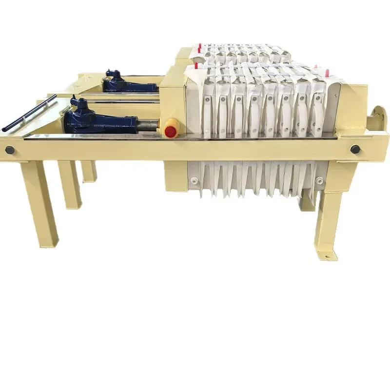 Laboratory small filter press, electric hydraulic pressing automatic filter press