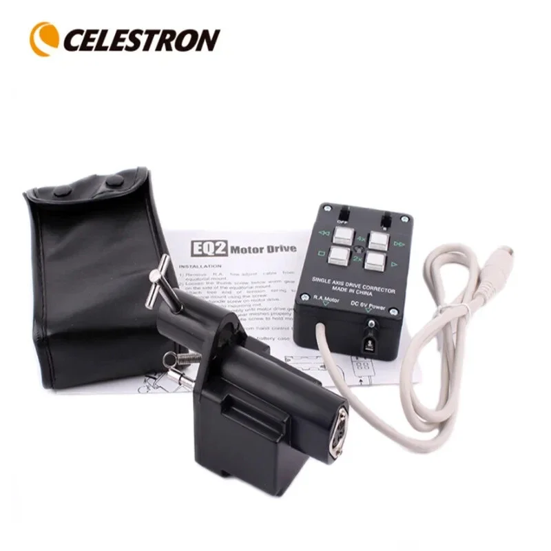 Celestron EQ2 EQ3 Luxury RA Single Axis Motor Drive Electric Tracker Equatorial Mount Telescope Accessory Star Tracking