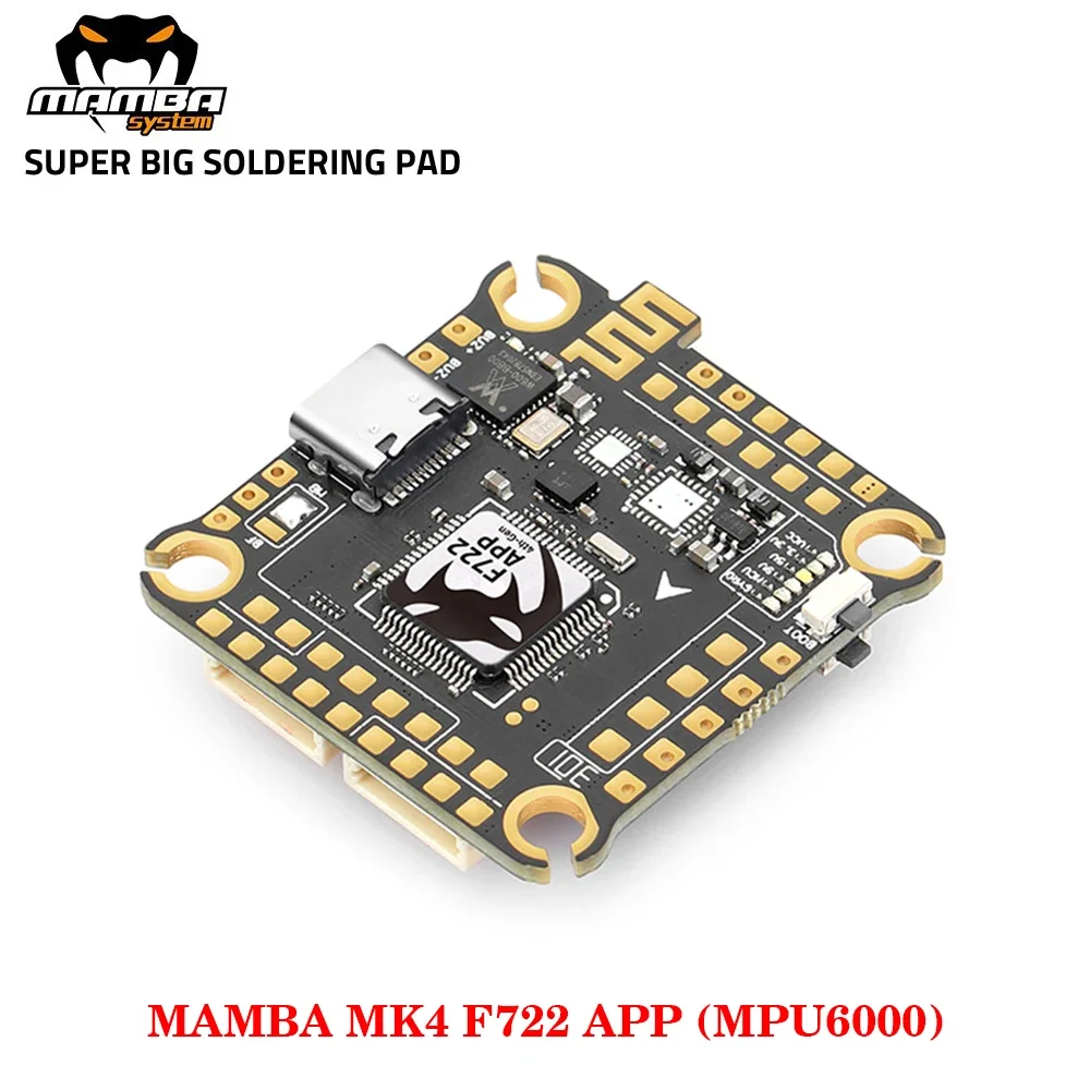 DIATONE MAMBA F722 APP MK4 30.5mm/M3 F722 MINI 20mm/M2 F7 Flight Controller (MPU6000) 3-6S for RC FPV Racing Freestyle Drone