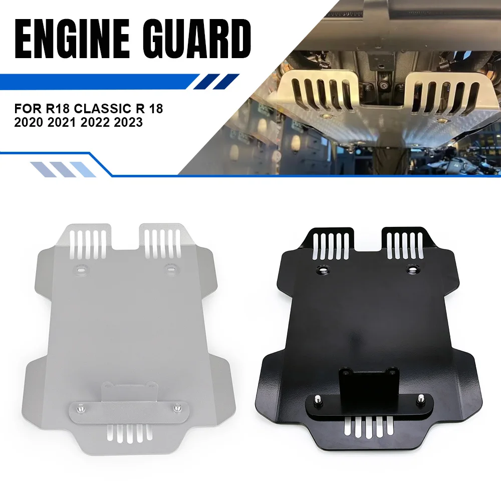 

Skid Plate Bash Frame Guard Crash Plate Motorcycle Accessories Engine Guard Cover For BMW R18 Classic R 18 2020 2021 2022 2023