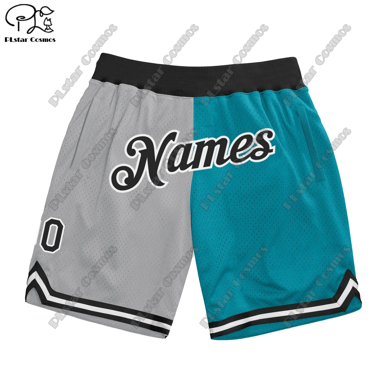 PLstar Cosmos-pantalones cortos de baloncesto con estampado 3D para hombre, ropa deportiva informal con nombre personalizado, a la moda, Serie 3, 2023