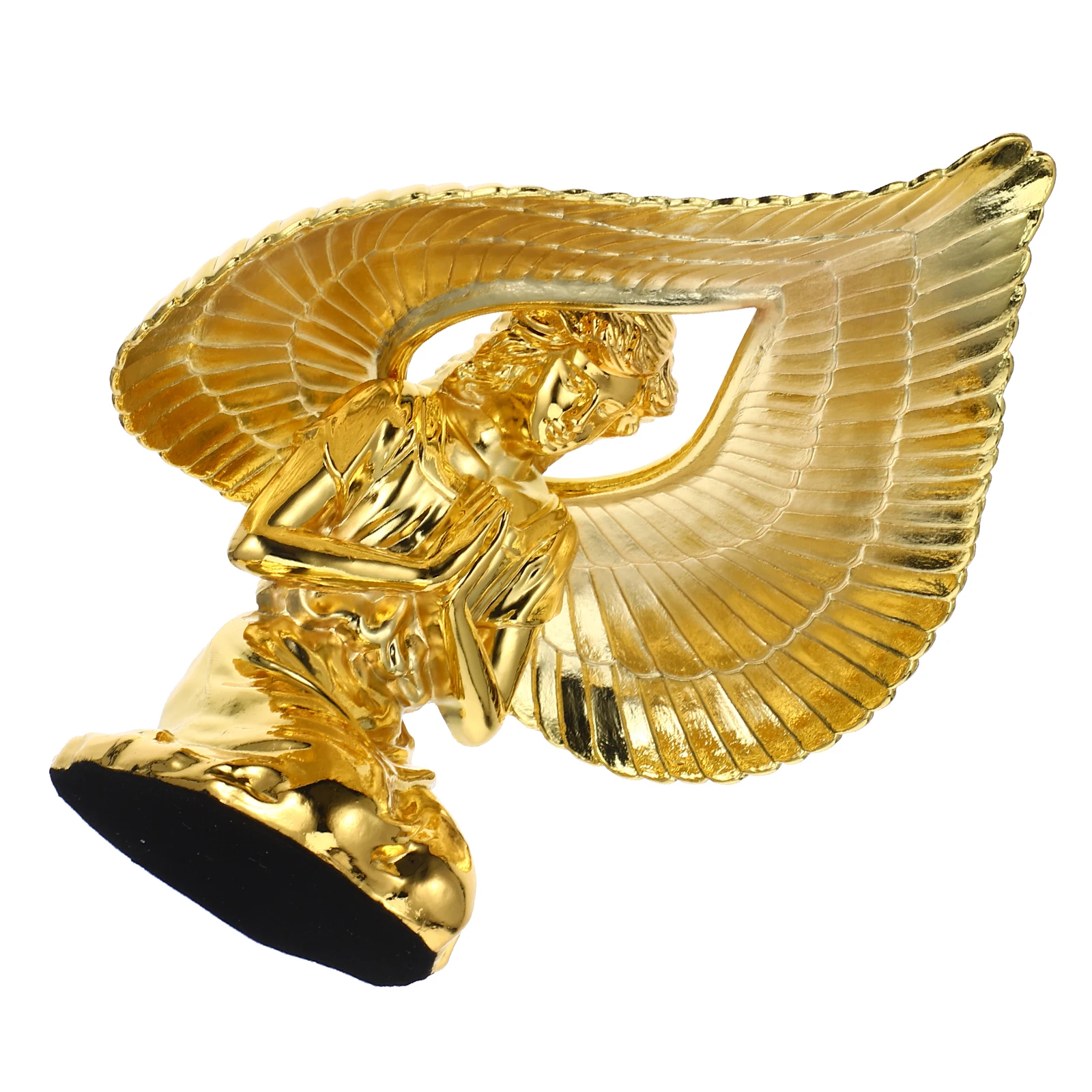 

Angel Ornaments Zinc Alloy Crafts Delicate Statue Home Decoration Figure Model Office Use Lightweight Living Room