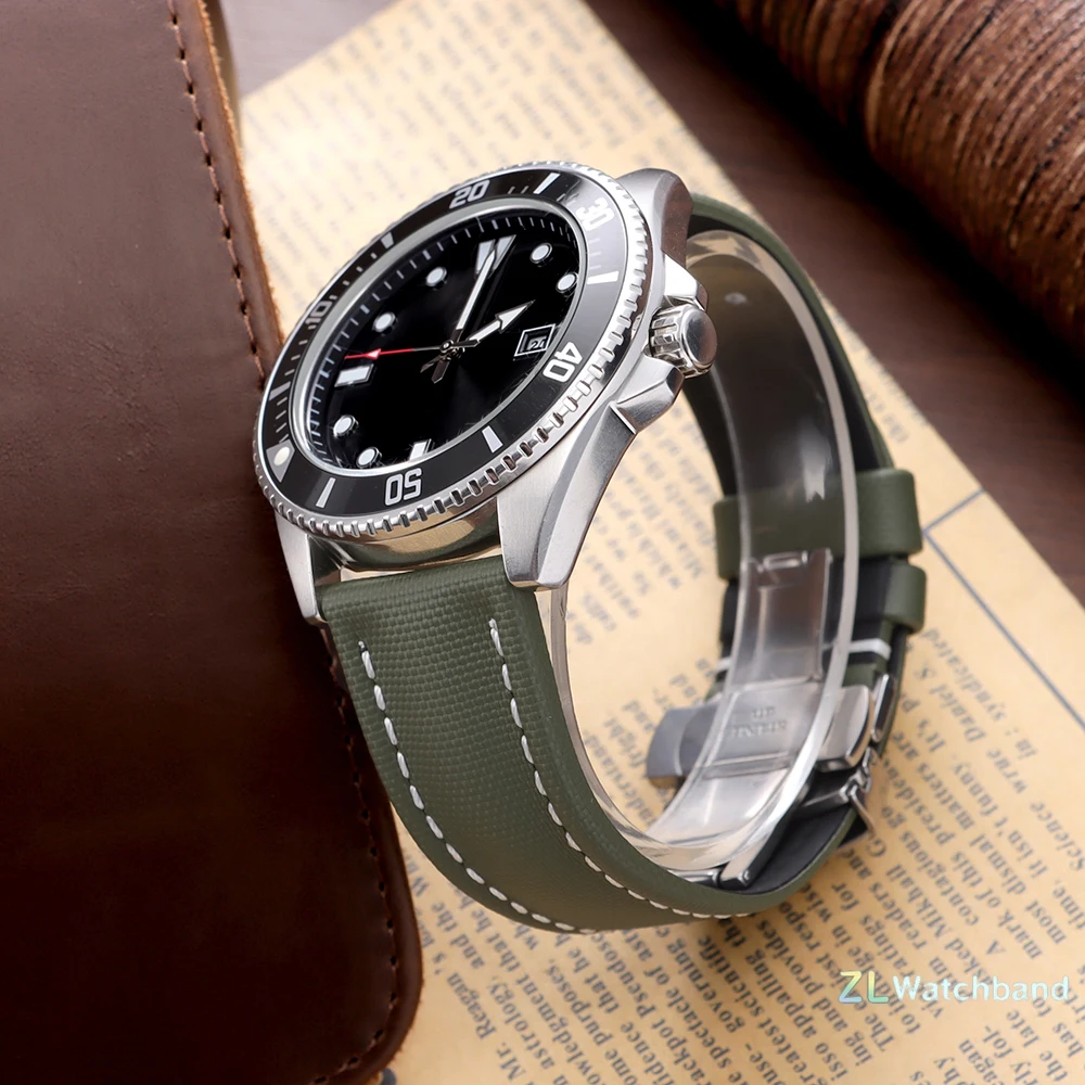 비즈니스 세일클로스 나일론 시계줄 퀵 릴리스 버터플라이 - Leather Strap Quick Release 리뷰 및 가격